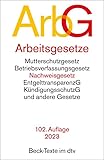 Arbeitsgesetze: mit den wichtigsten Bestimmungen zum Arbeitsverhältnis, Kündigungsrecht, Arbeitsschutzrecht, Berufsbildungsrecht,...