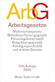 Arbeitsgesetze: mit den wichtigsten Bestimmungen zum Arbeitsverhältnis, Kündigungsrecht, Arbeitsschutzrecht, Berufsbildungsrecht,...